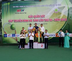 Giải quần vợt cúp Truyền hình Hà Tĩnh lần III năm 2018